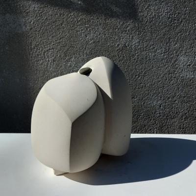 Eclosion XVI | Pierre calcaire et caillou | 23x20x15cm | 2021