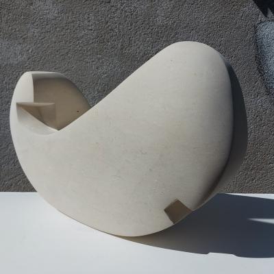 Voyage II | Pierre calcaire | 32x44x16cm | 2020