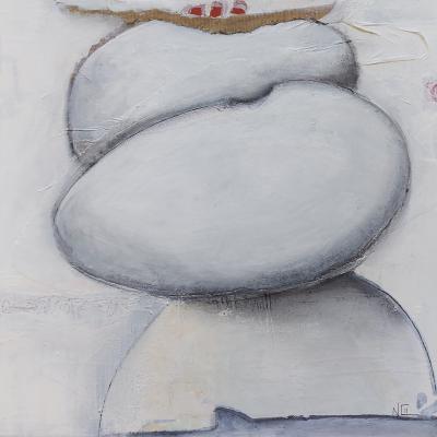 Sans titre | technique mixte sur toile| 26x30x15cm | 2021 